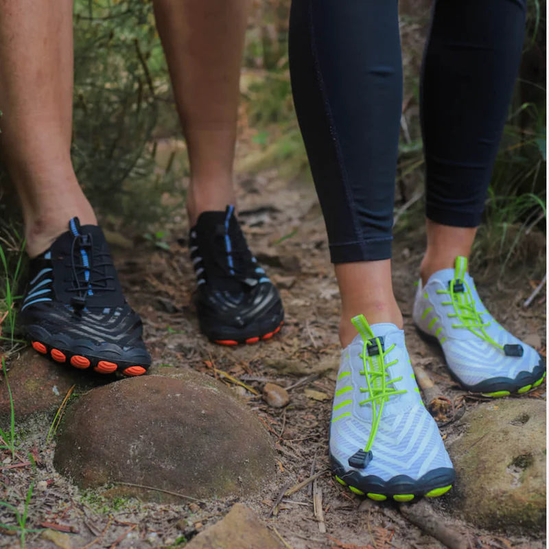 AquaTenis Trail | Sapato BareFoot Antiderrapante: Conforto, Segurança, Leveza e Estilo