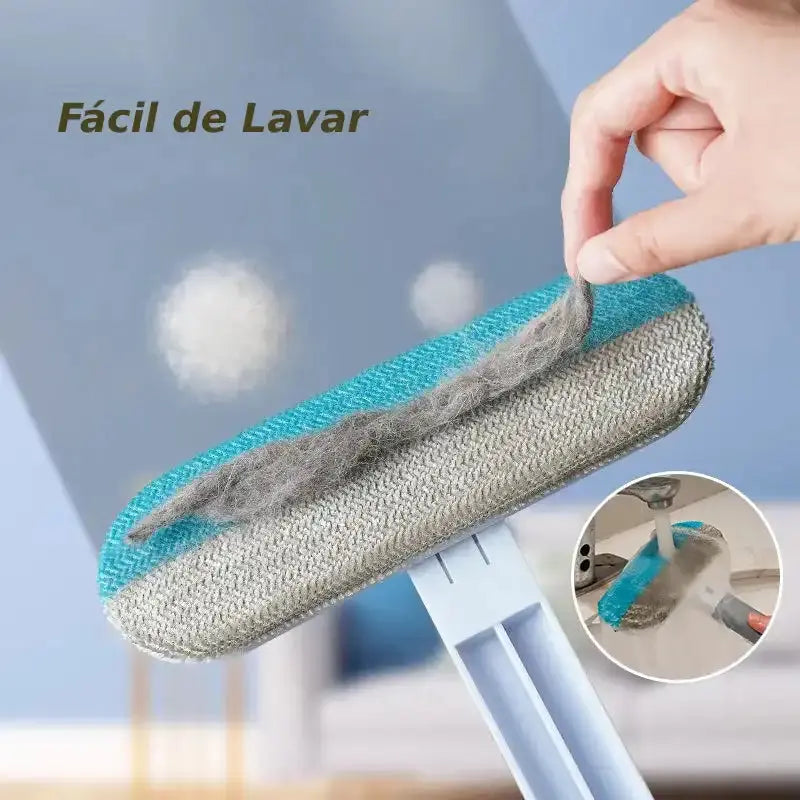 Removedor de Pêlos Pet Clean | Limpe Sofás, Tapetes e Camas de Forma Fácil e Rápida