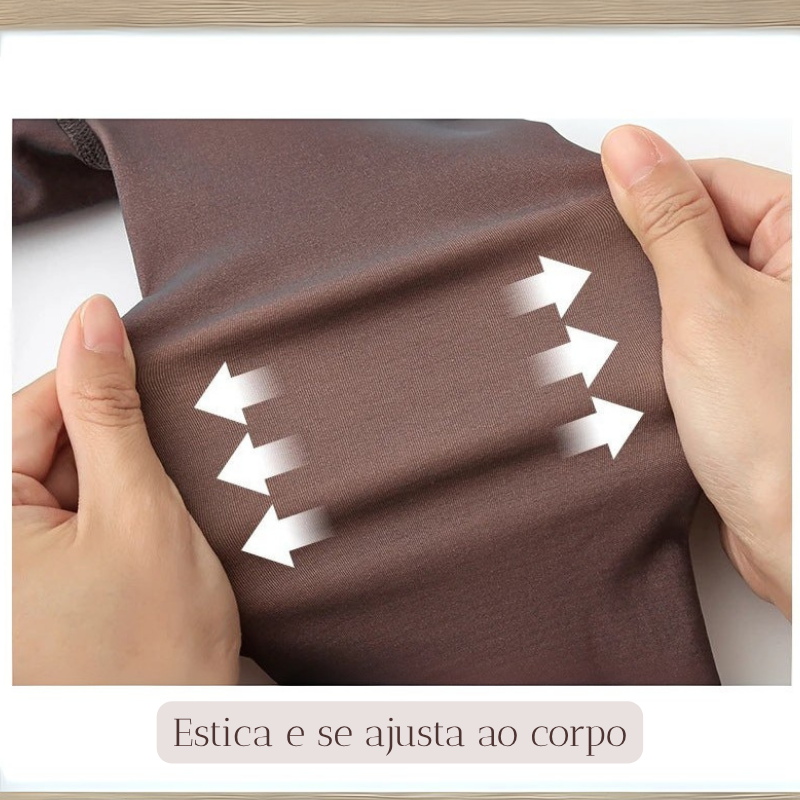Meia Calça Térmica BeautyLeg | Forro Ultramacio