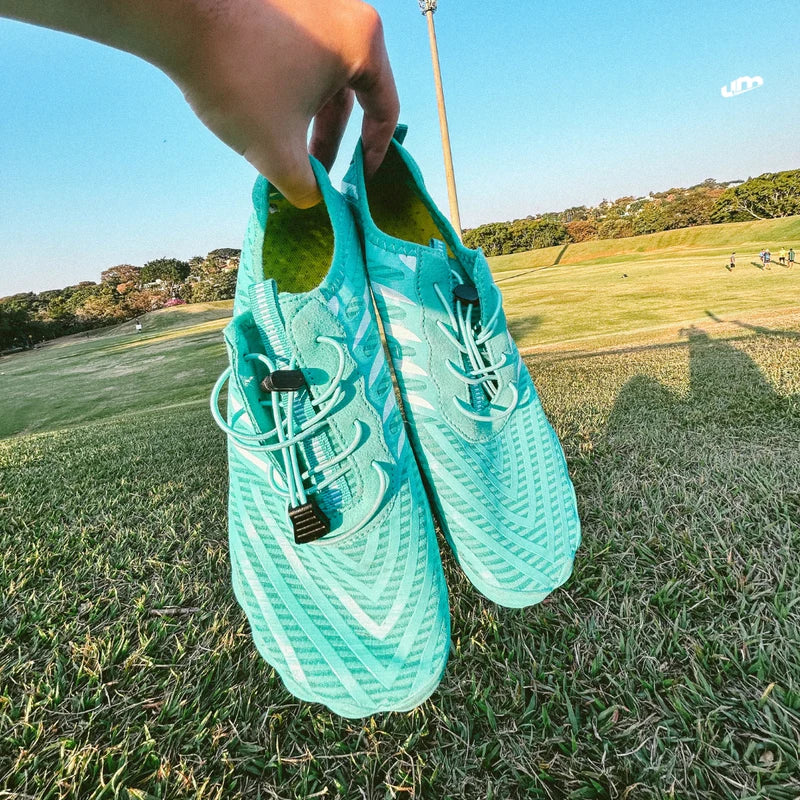 AquaTenis Trail | Sapato BareFoot Antiderrapante: Conforto, Segurança, Leveza e Estilo